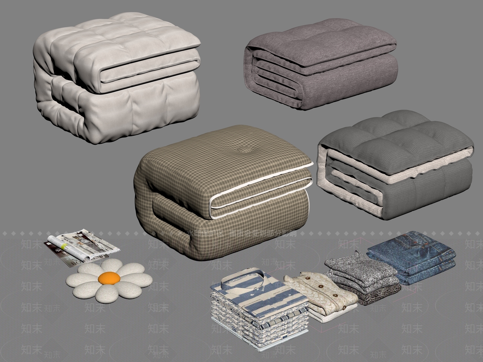 床品SU模型下载【ID:1184323920】