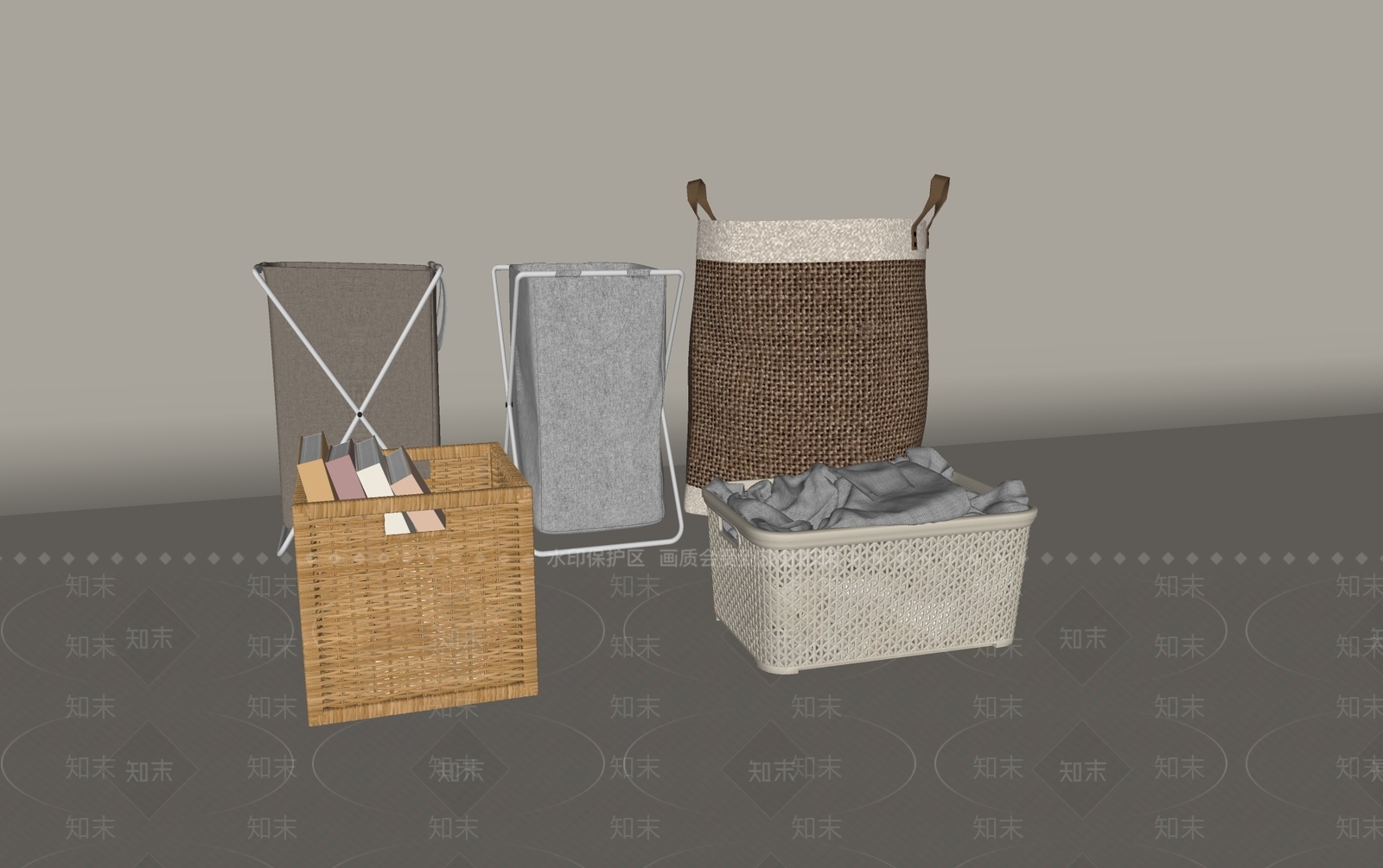 衣服SU模型下载【ID:1184341052】