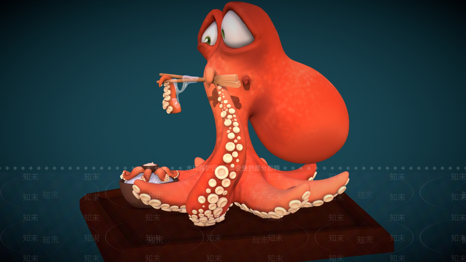 水生类动物3D模型下载【ID:1184371184】