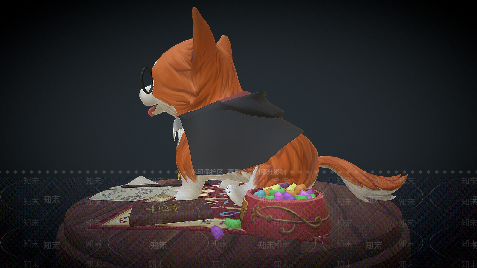 狗3D模型下载【ID:1184372029】