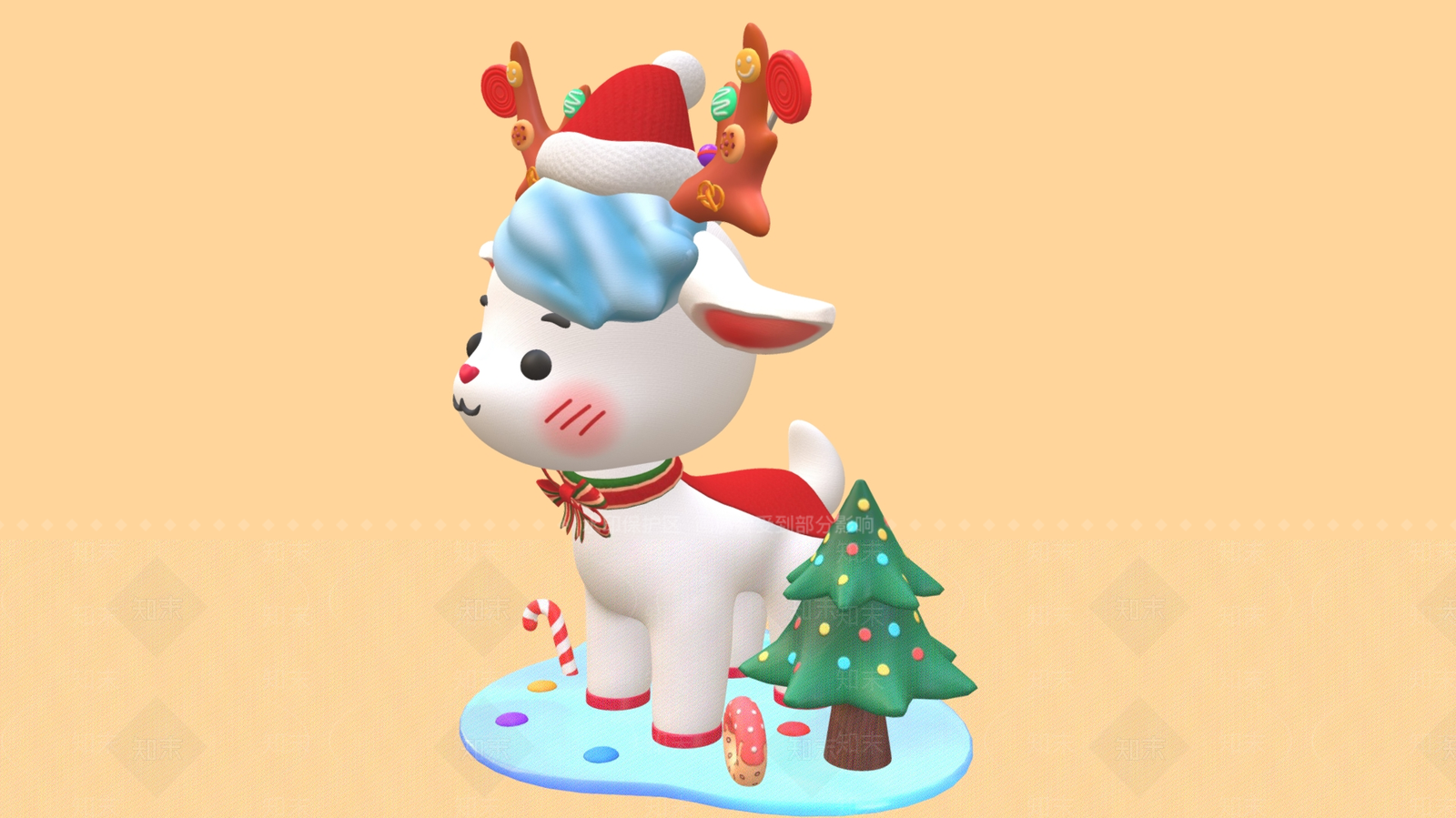 其他动物3D模型下载【ID:1184373612】