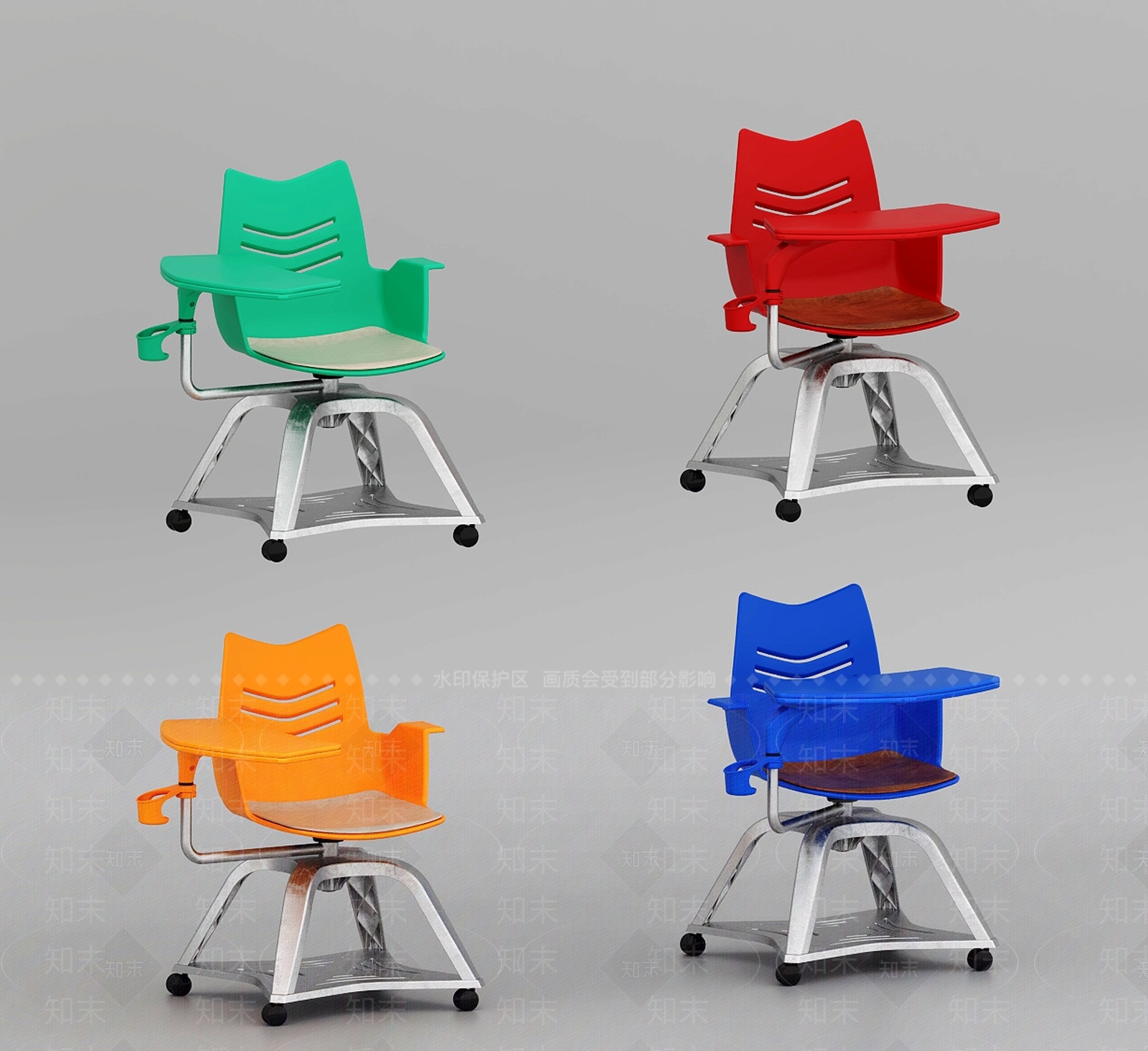 现代工业其他椅子3D模型下载【ID:1184378557】