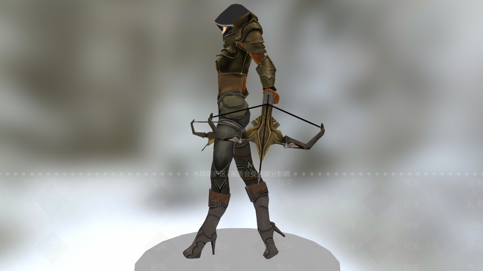 女人3D模型下载【ID:1184378192】