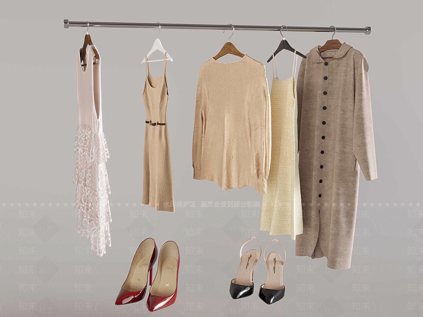 衣服3D模型下载【ID:1184390560】