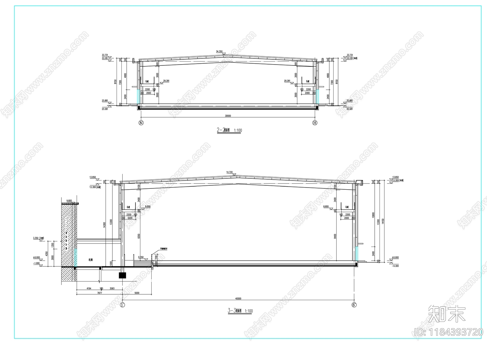 现代其他公共建筑施工图下载【ID:1184393720】