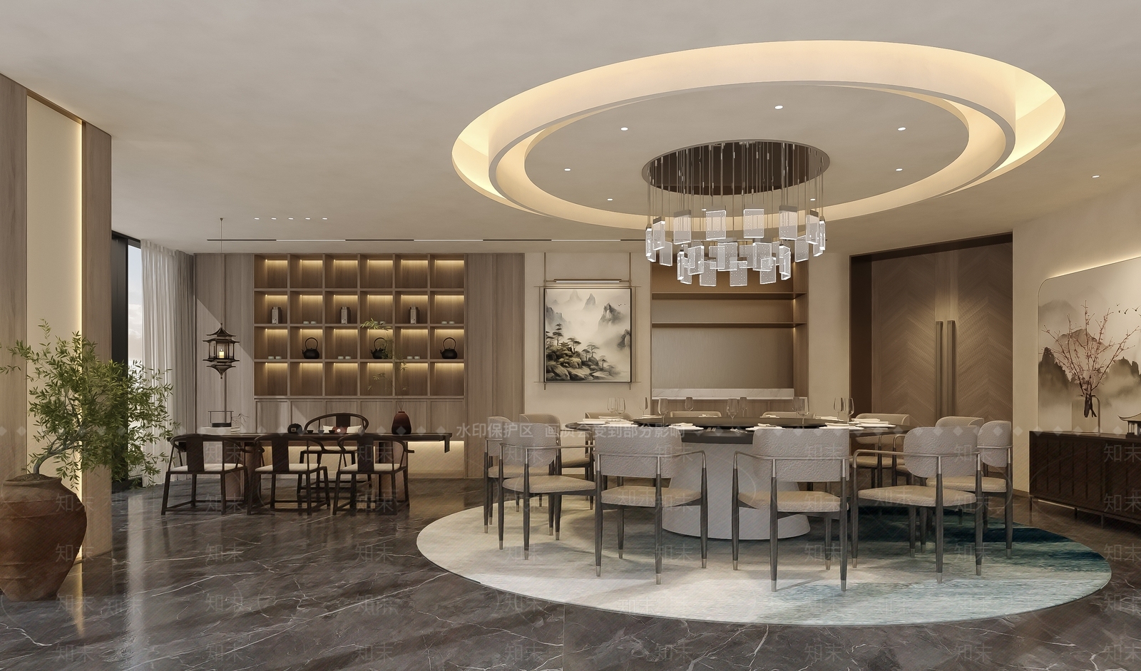 餐边柜餐边柜3D模型下载【ID:1227567120】