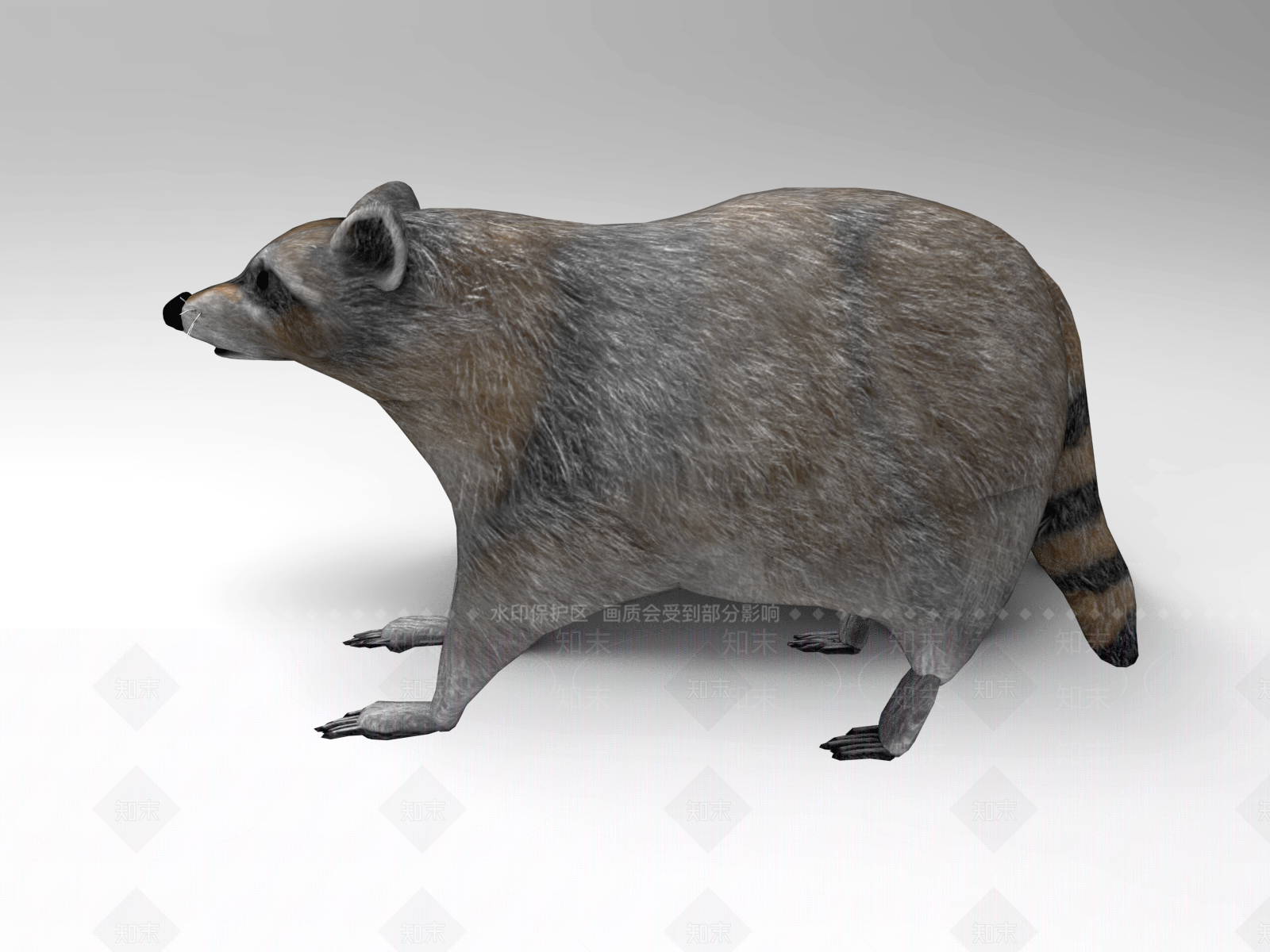 爬行类动物3D模型下载【ID:1184412112】