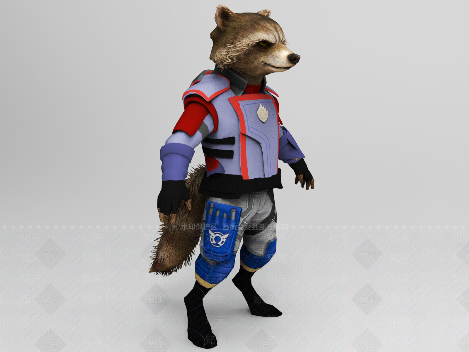 爬行类动物3D模型下载【ID:1184412167】