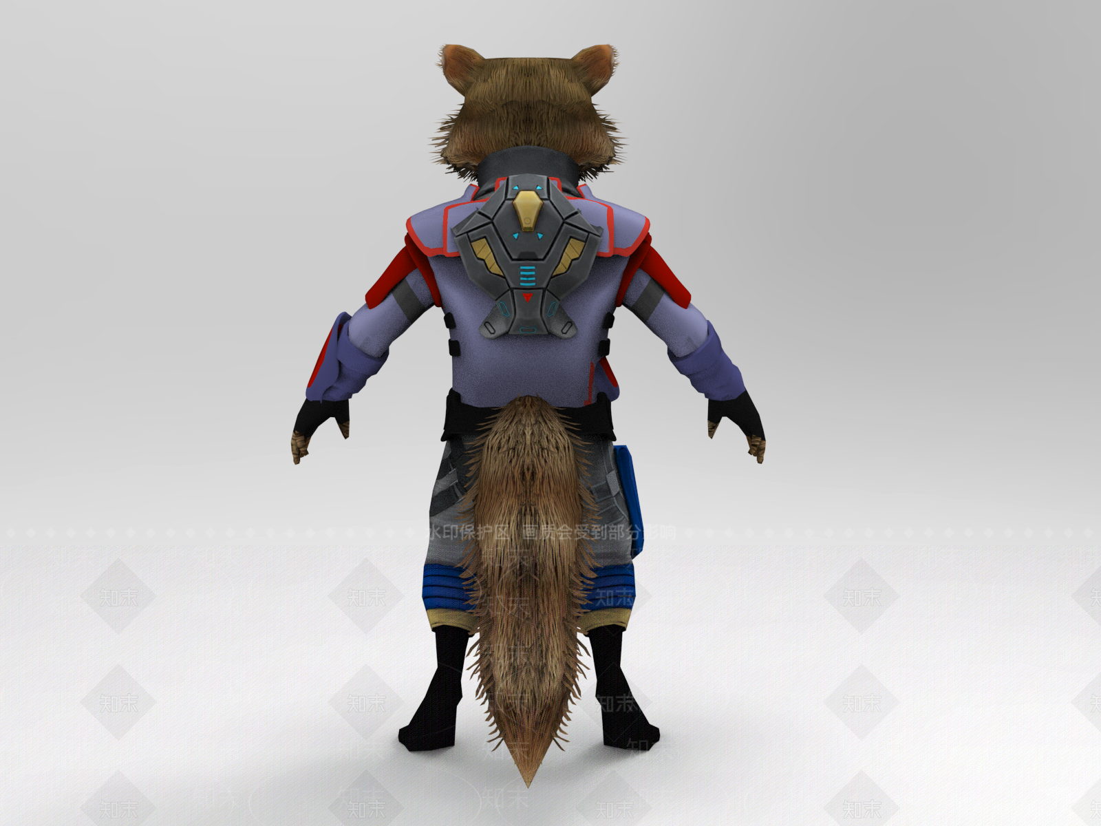 爬行类动物3D模型下载【ID:1184412167】