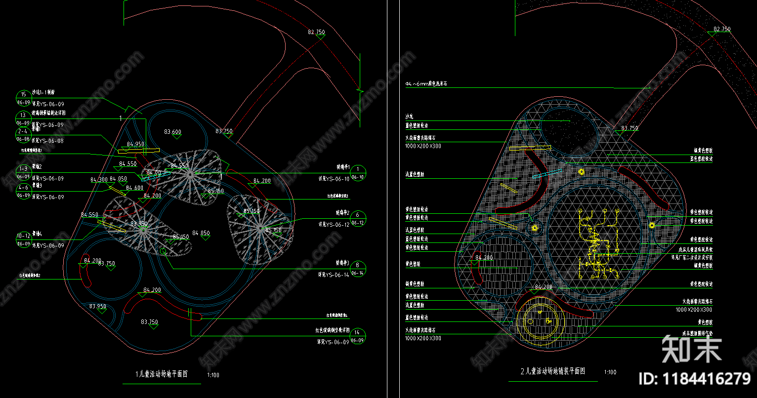 景观节点施工图下载【ID:1184416279】