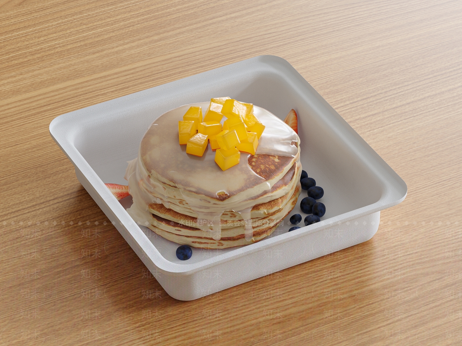 现代甜品面包店3D模型下载【ID:1184417762】