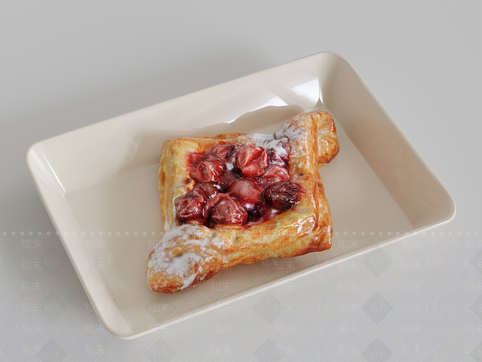 现代甜品面包店3D模型下载【ID:1184417846】