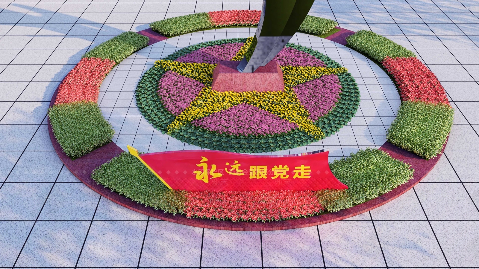 花草SU模型下载【ID:1184418466】
