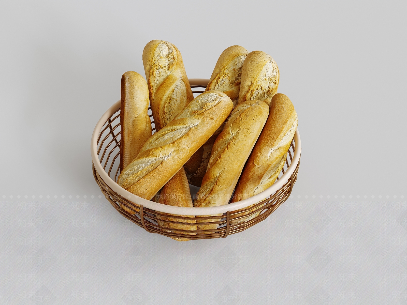 现代甜品面包店3D模型下载【ID:1184418756】
