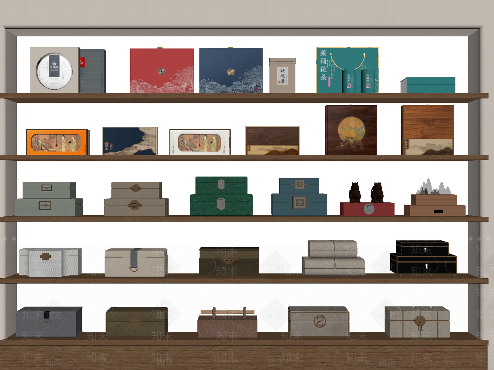 展示用品SU模型下载【ID:1184435579】