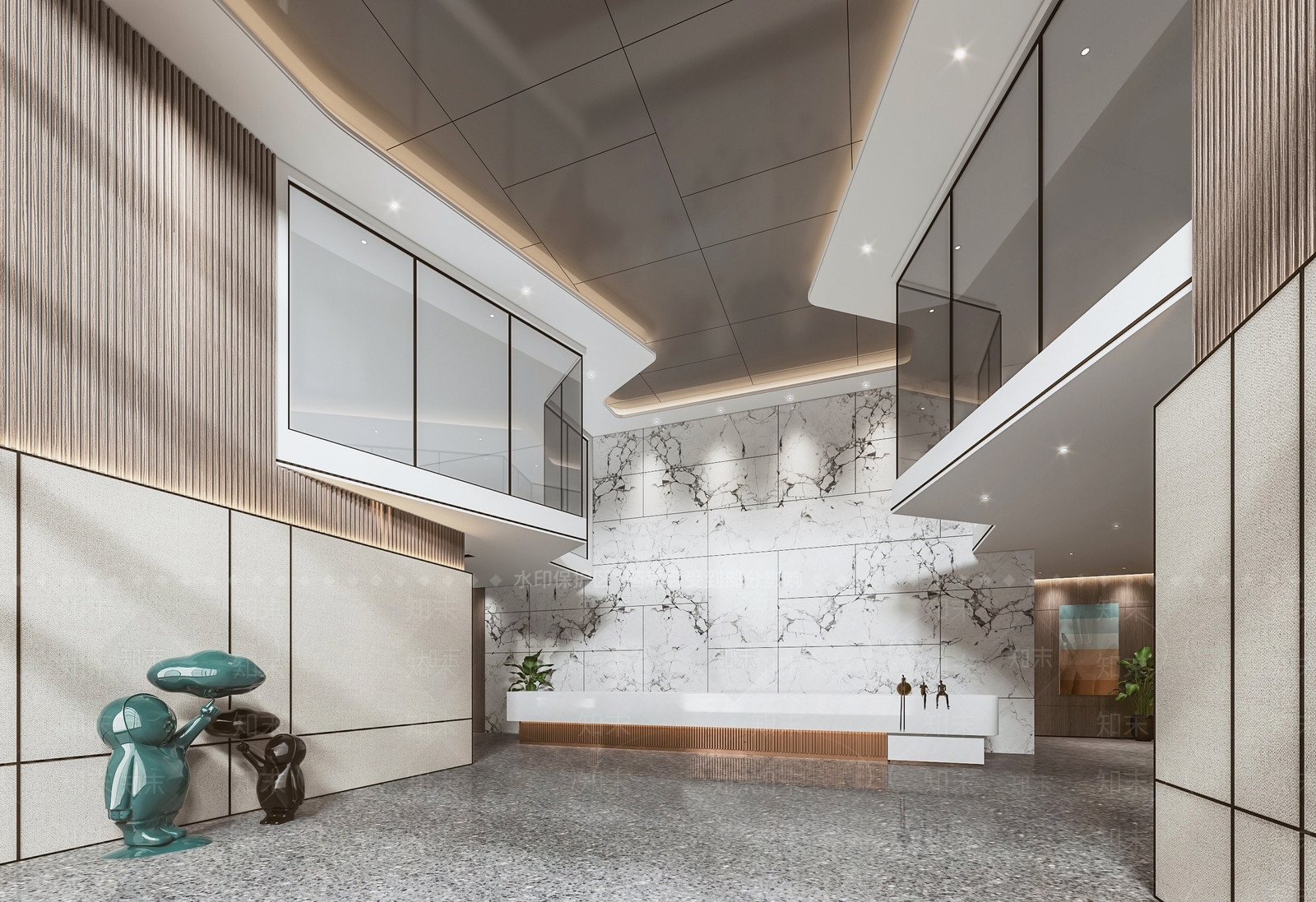 现代大厅3D模型下载【ID:1184437700】