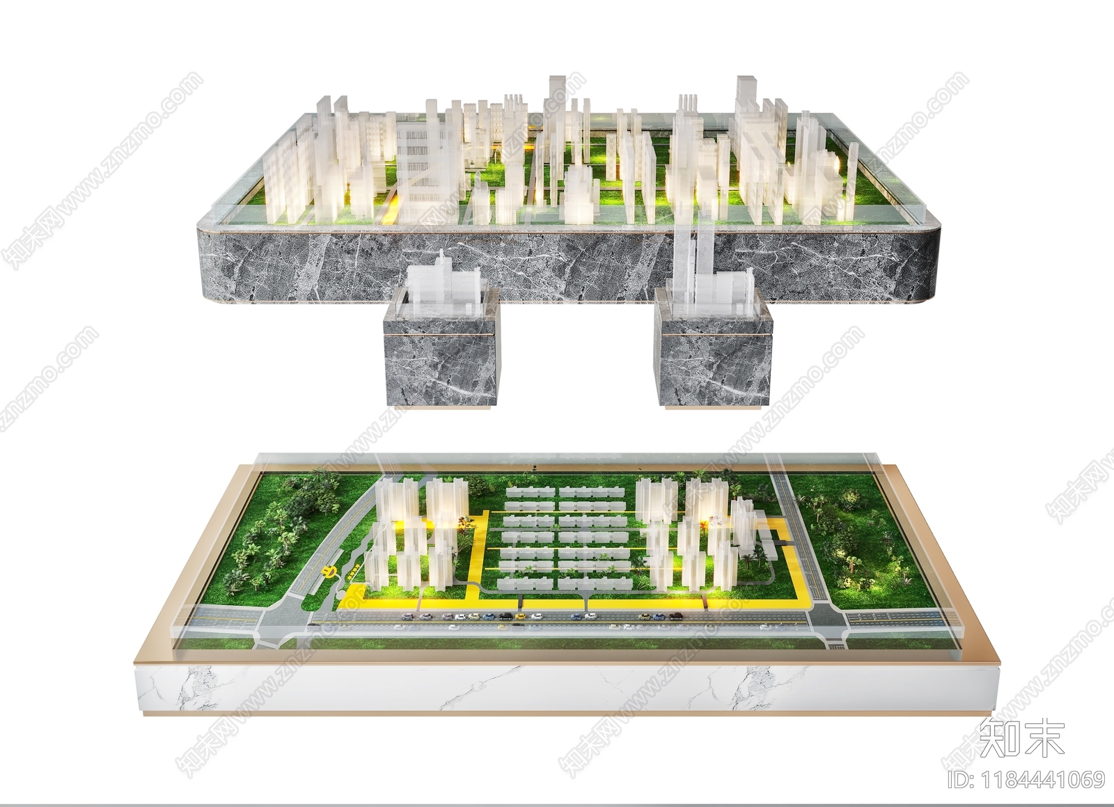 现代沙盘3D模型下载【ID:1184441069】