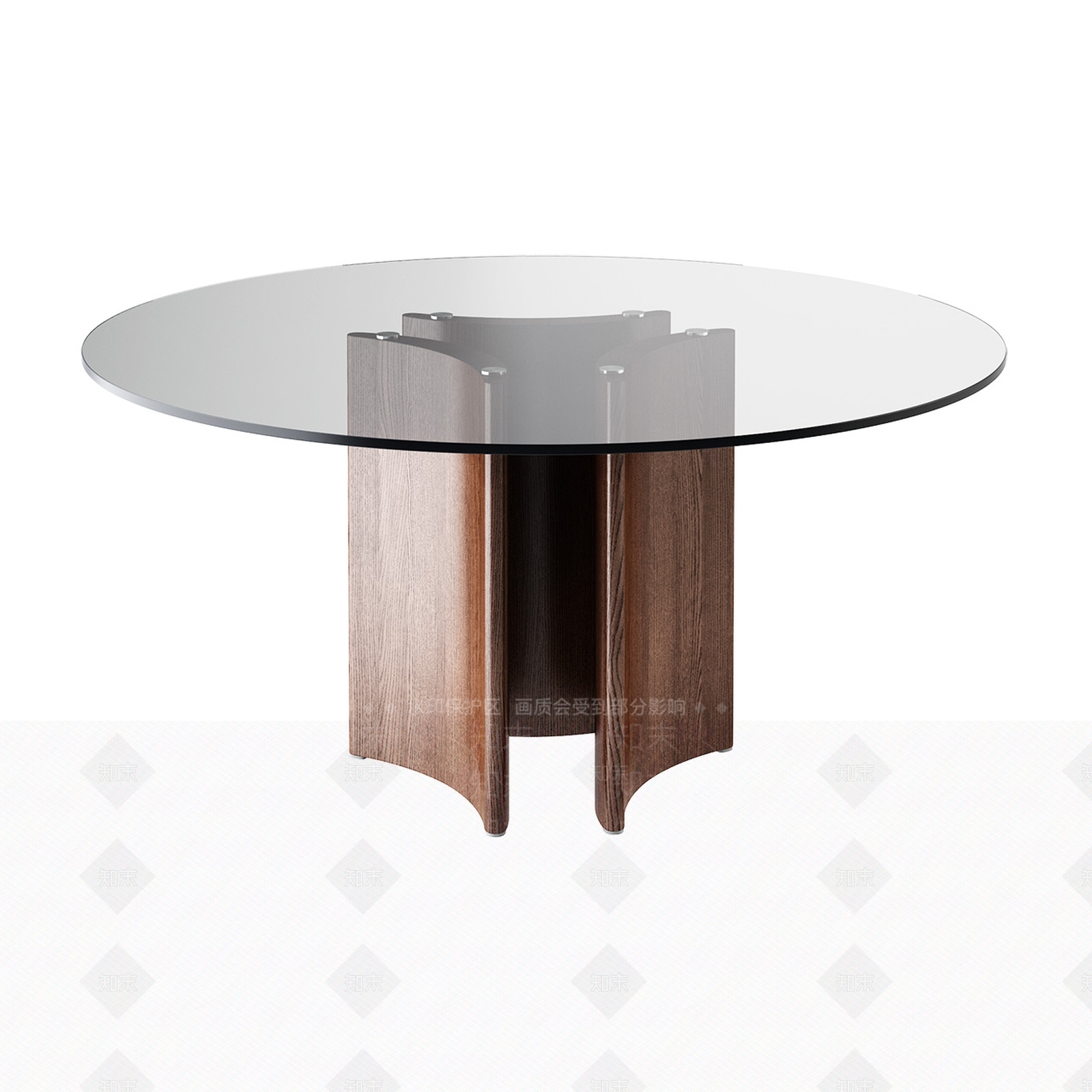 现代艾伦圆三腿c餐桌3D模型下载【ID:1184442261】