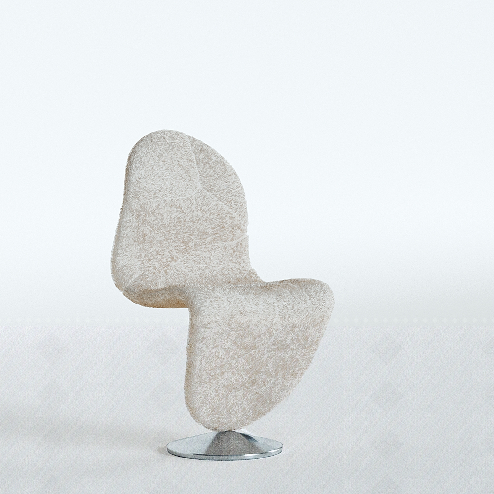 现代极简单椅3D模型下载【ID:1184449176】