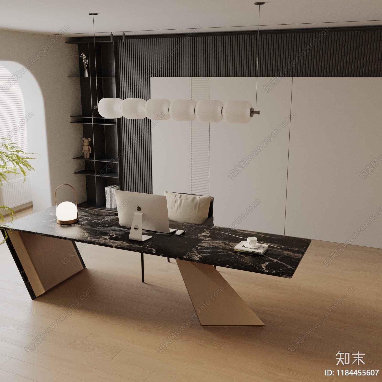 现代餐桌3D模型下载【ID:1184455607】