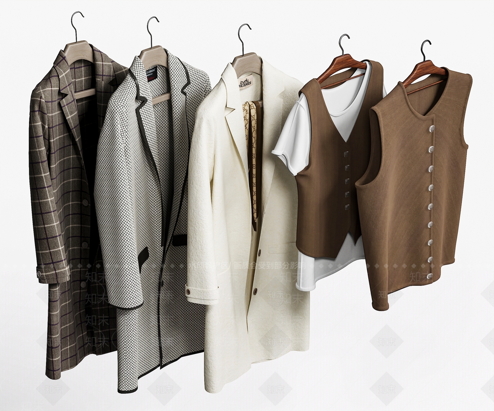 衣服3D模型下载【ID:1184460580】