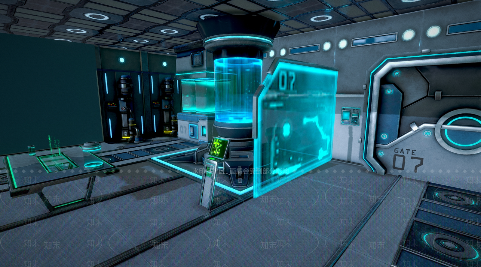 现代其他公共空间3D模型下载【ID:1184466630】