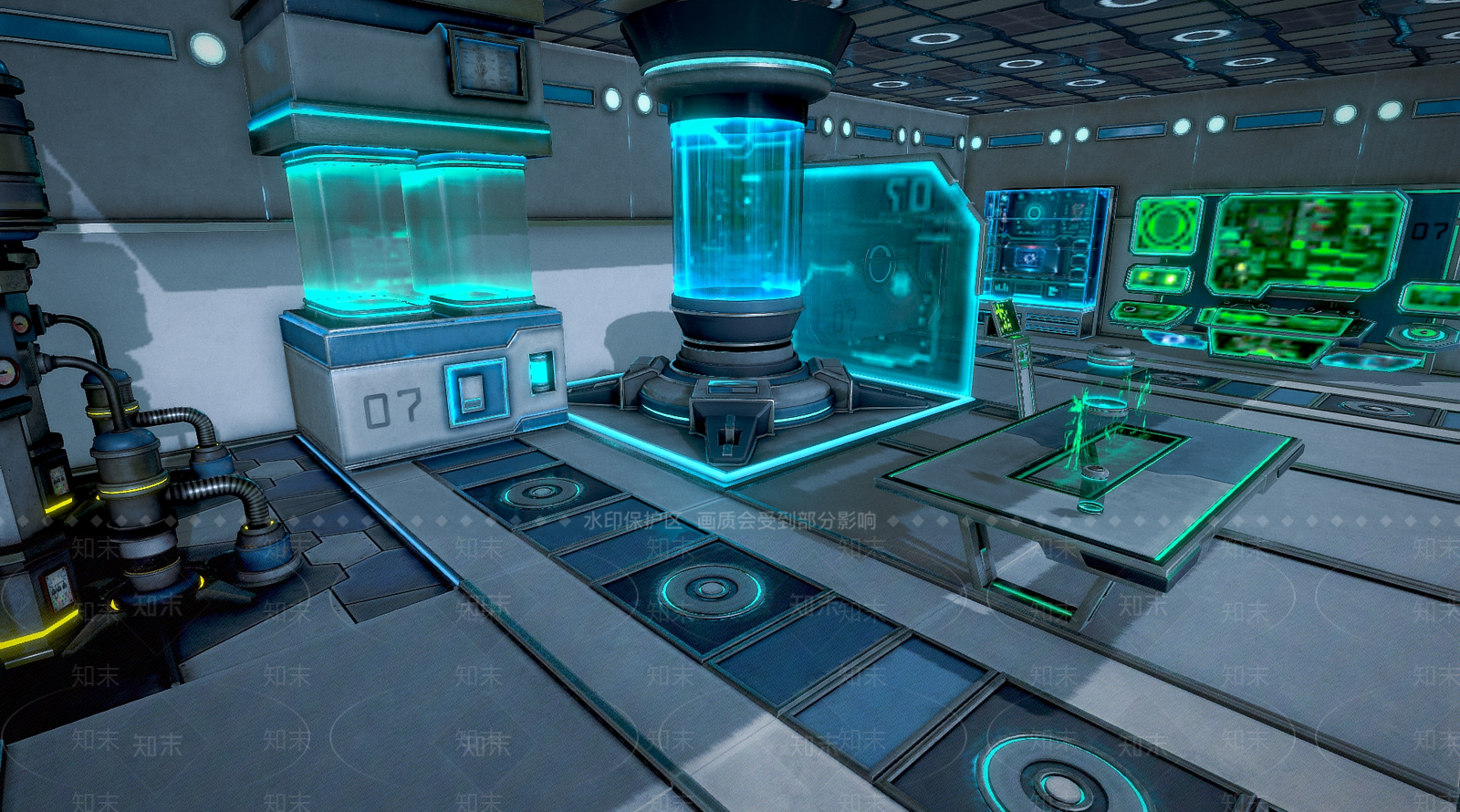 现代其他公共空间3D模型下载【ID:1184466630】