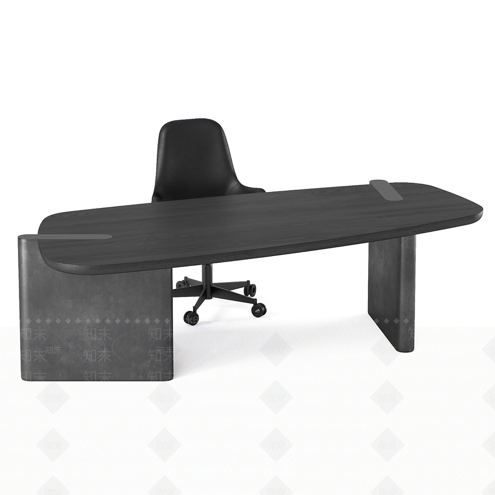 现代办公桌3D模型下载【ID:1184470890】