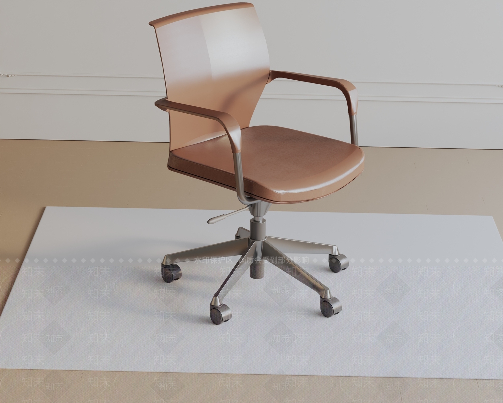 现代办公椅3D模型下载【ID:1184497072】