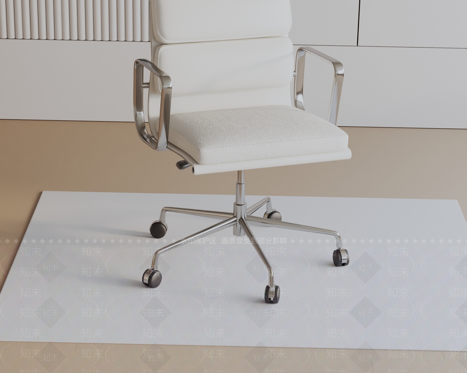 现代办公椅3D模型下载【ID:1184501155】