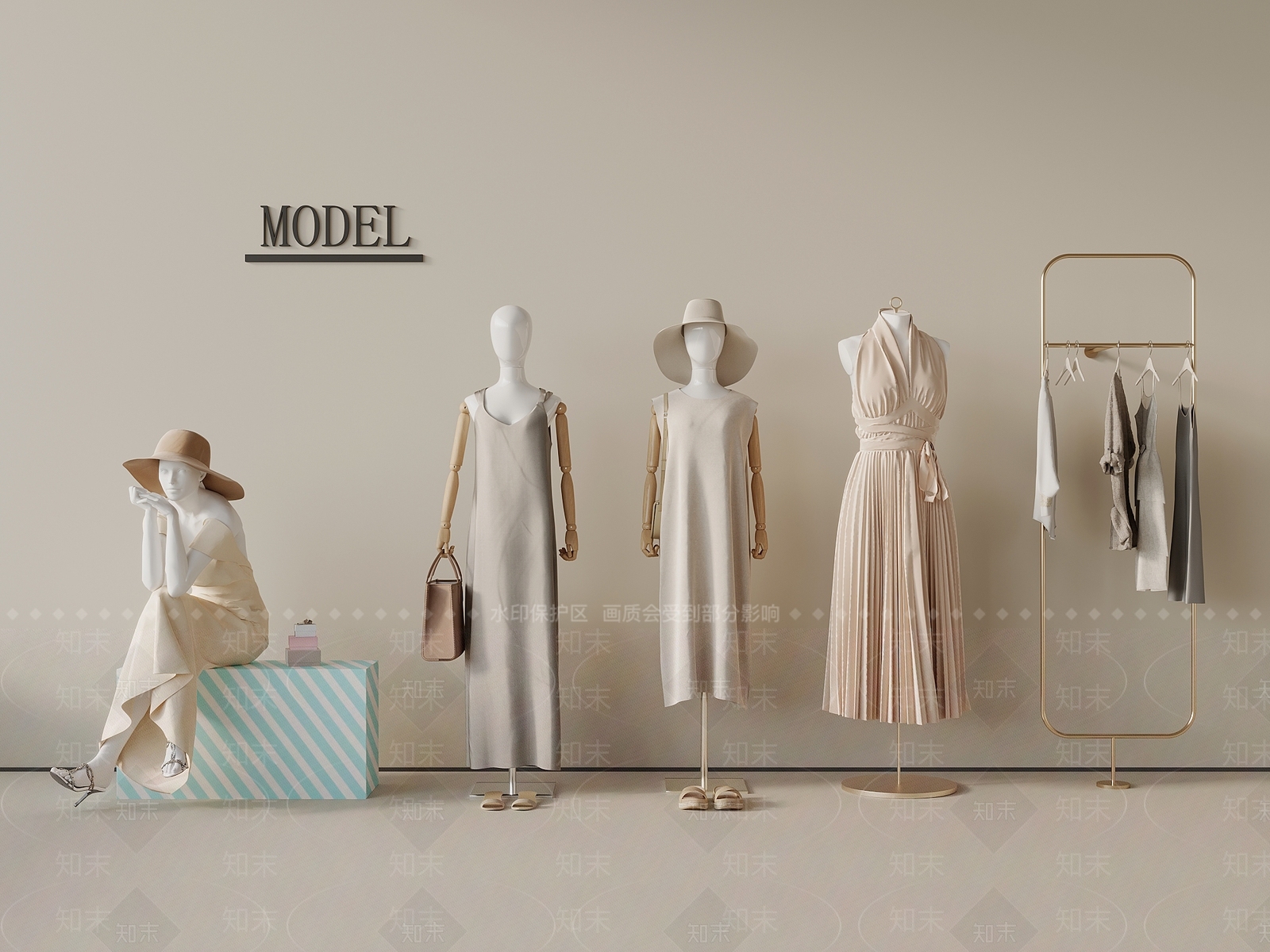 衣服3D模型下载【ID:1184507438】