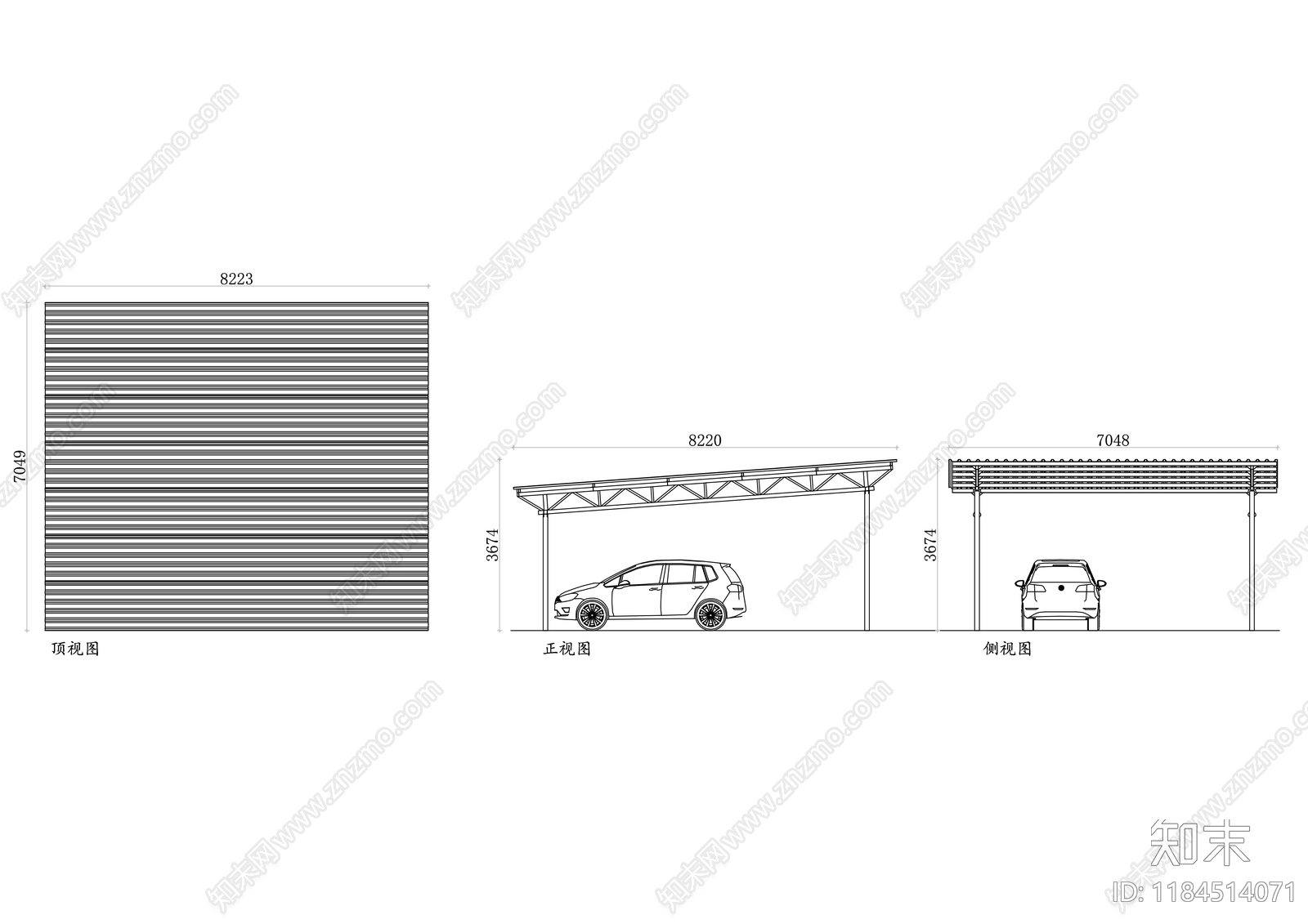 钢结构cad施工图下载【ID:1184514071】