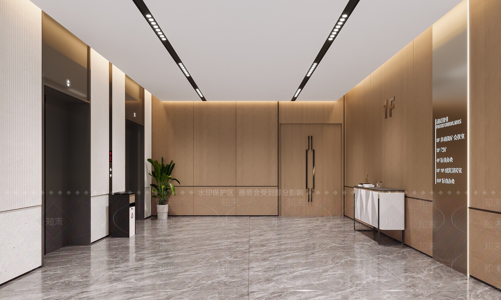 现代报告厅3D模型下载【ID:1215002716】