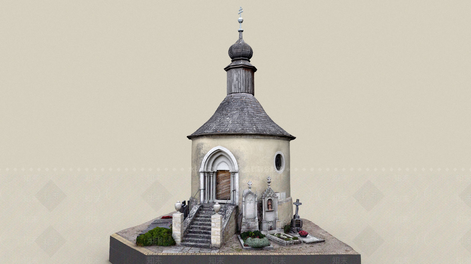 艺术风格建筑3D模型下载【ID:1184540000】