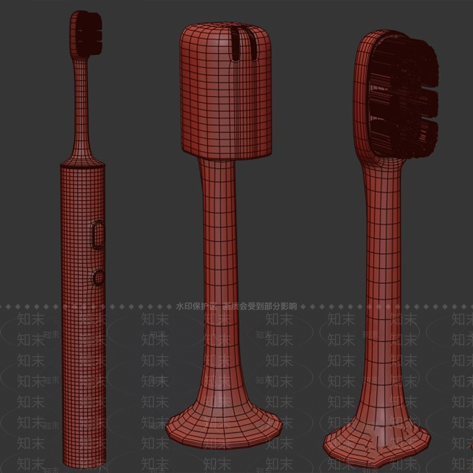 洗浴用品3D模型下载【ID:1184543745】