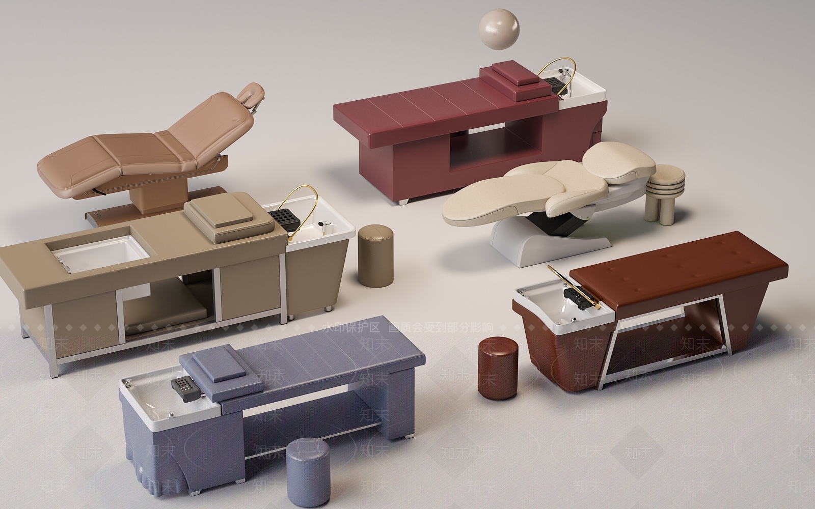 现代理发器材3D模型下载【ID:1184545842】