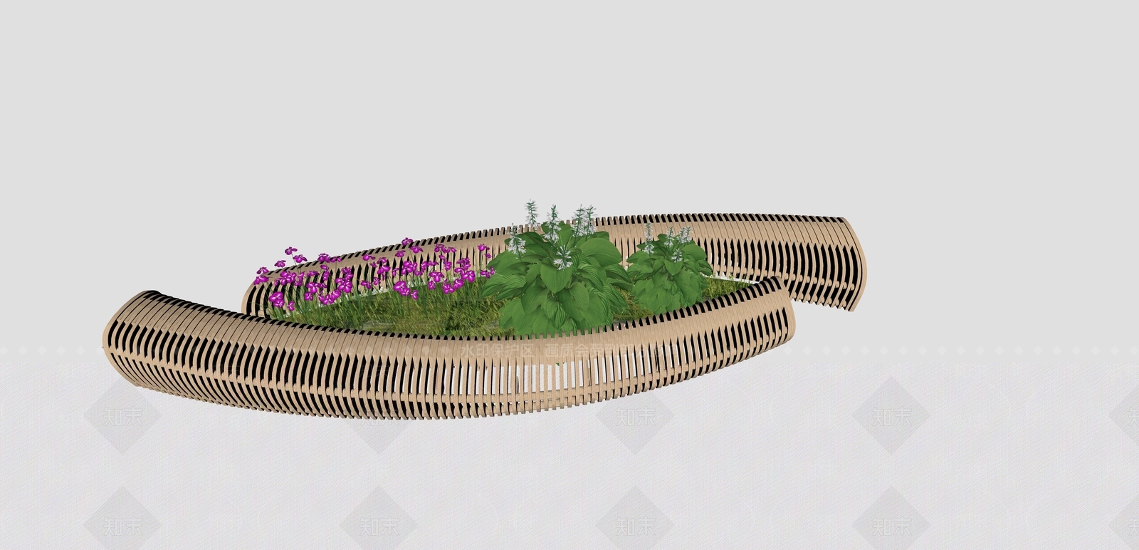 现代景观座椅SU模型下载【ID:1184553593】