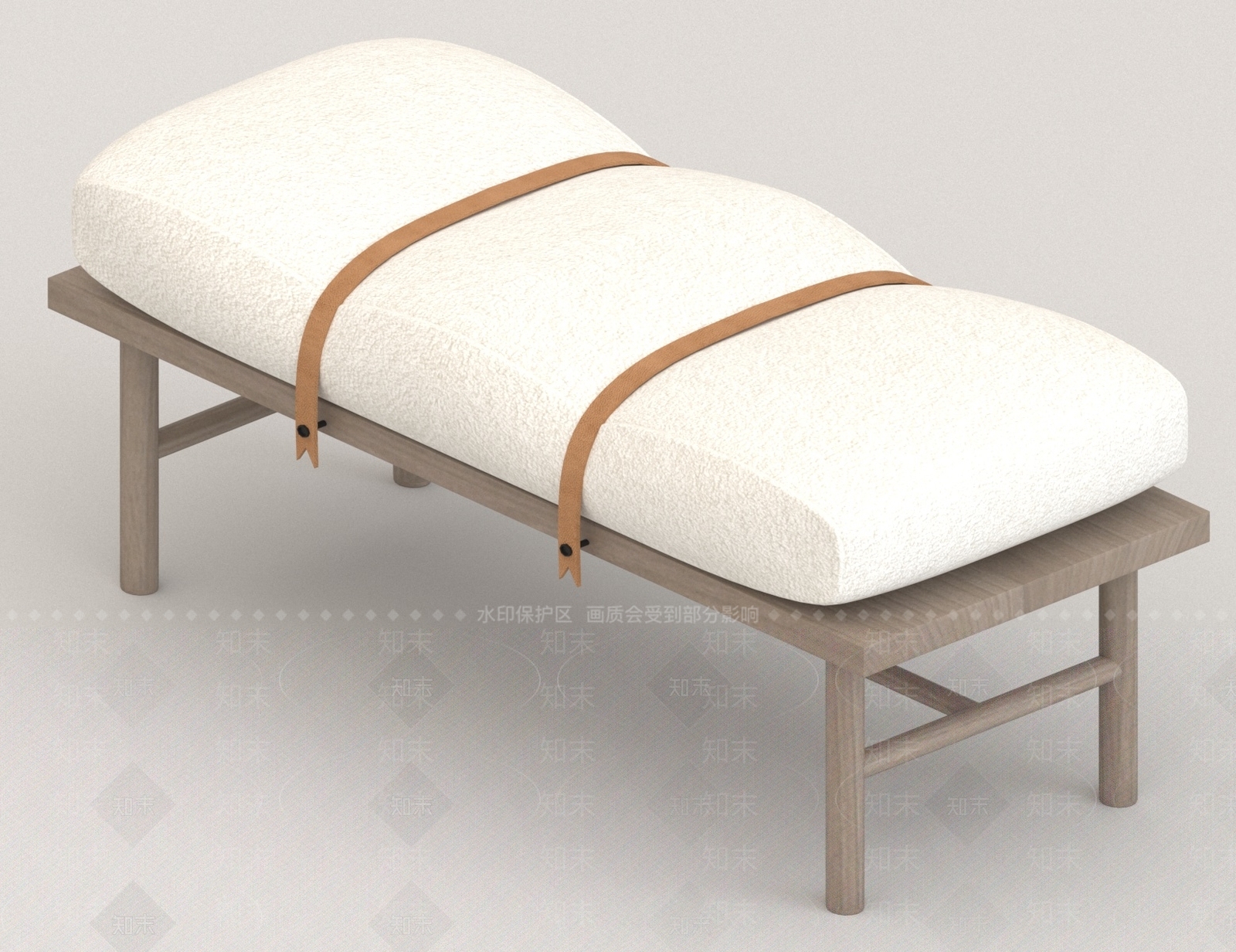 现代躺椅3D模型下载【ID:1184556133】