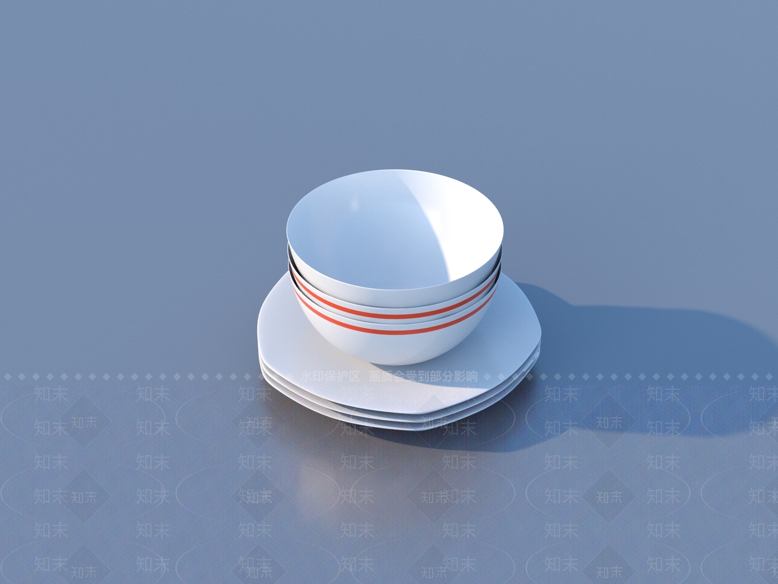 餐具3D模型下载【ID:1184557723】