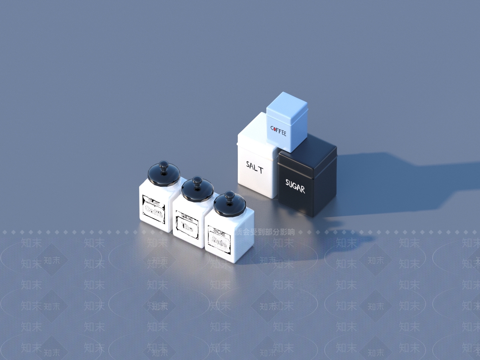 厨房用品3D模型下载【ID:1184559640】