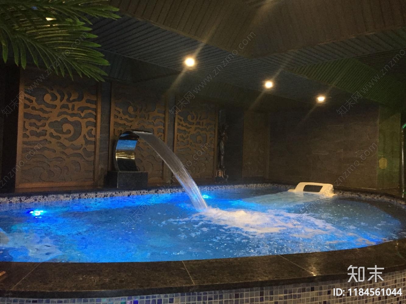 新中式中式酒店cad施工图下载【ID:1184561044】