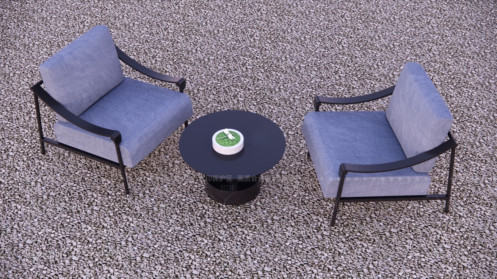 现代新中式其他户外家具SU模型下载【ID:1184575777】