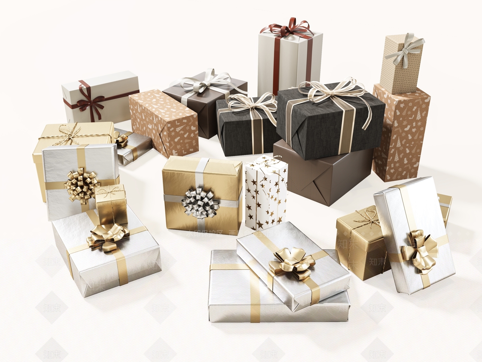 现代玩具礼品店3D模型下载【ID:1184577218】