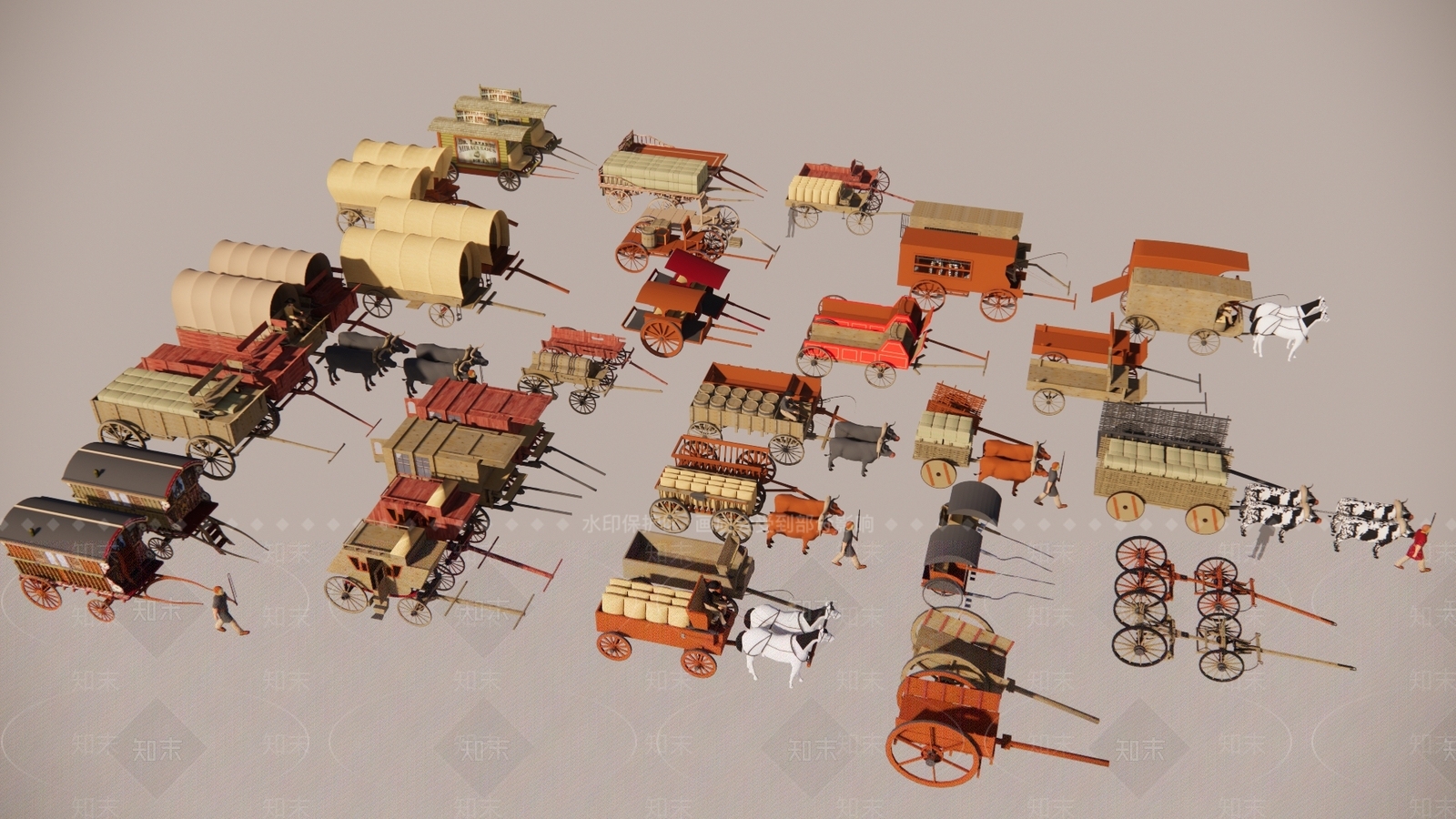马车SU模型下载【ID:1184579118】