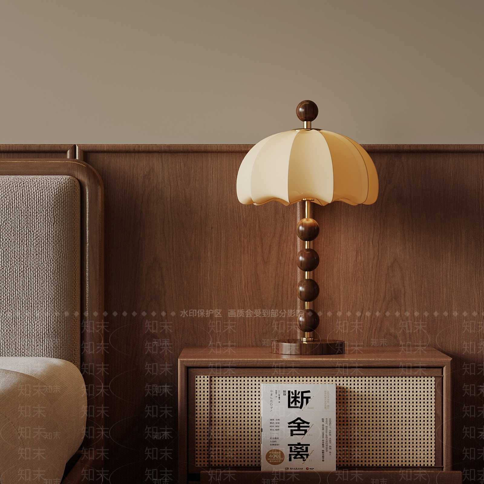 法式台灯3D模型下载【ID:1184581674】