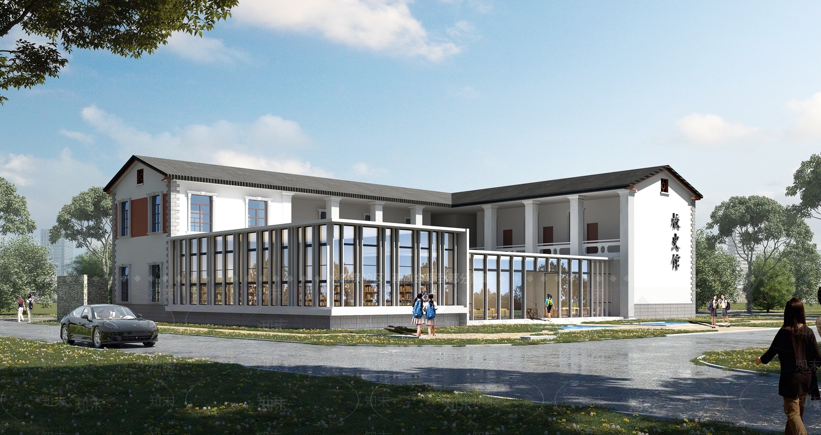 中式其他公共建筑3D模型下载【ID:1184585130】