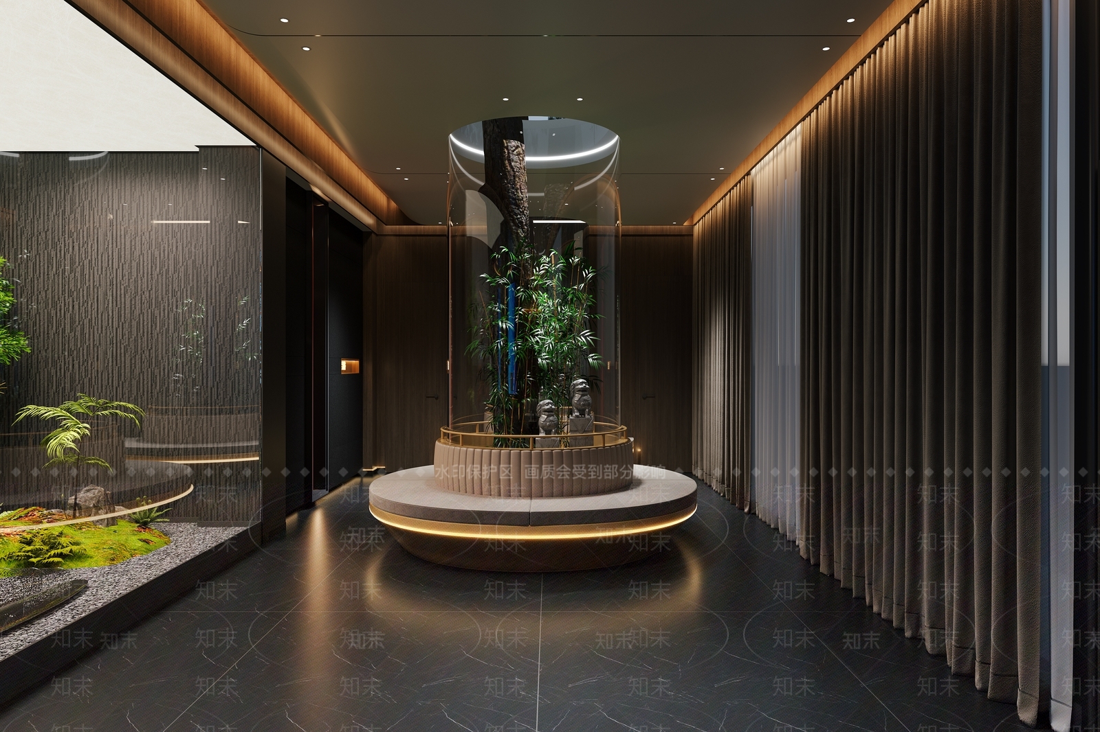 现代足浴店3D模型下载【ID:1184587108】