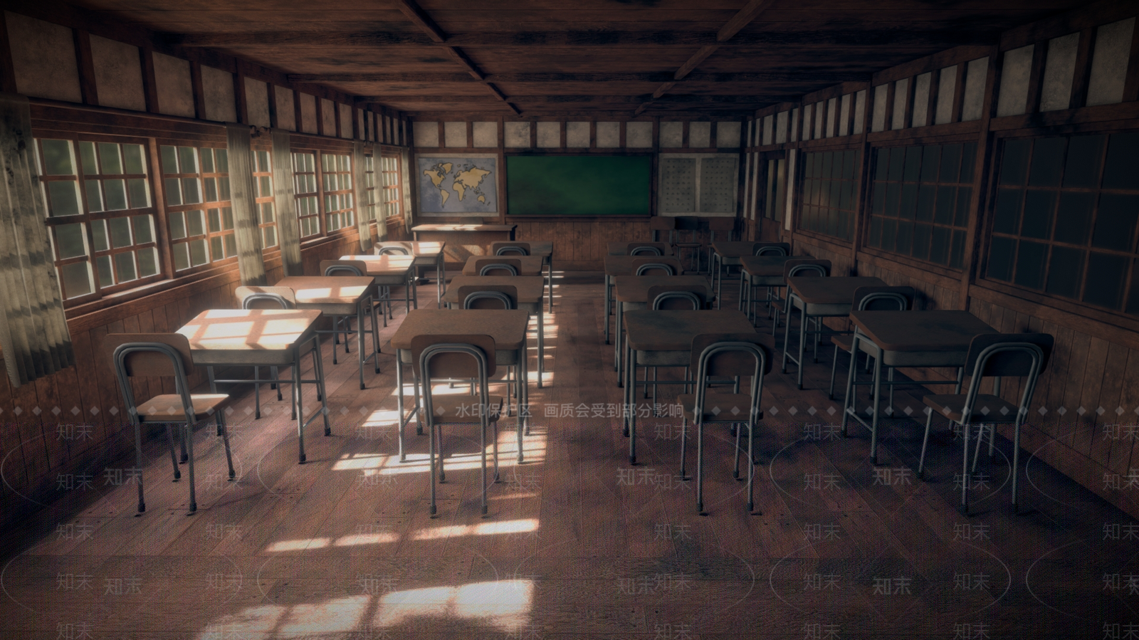 现代其他办公空间3D模型下载【ID:1184600050】