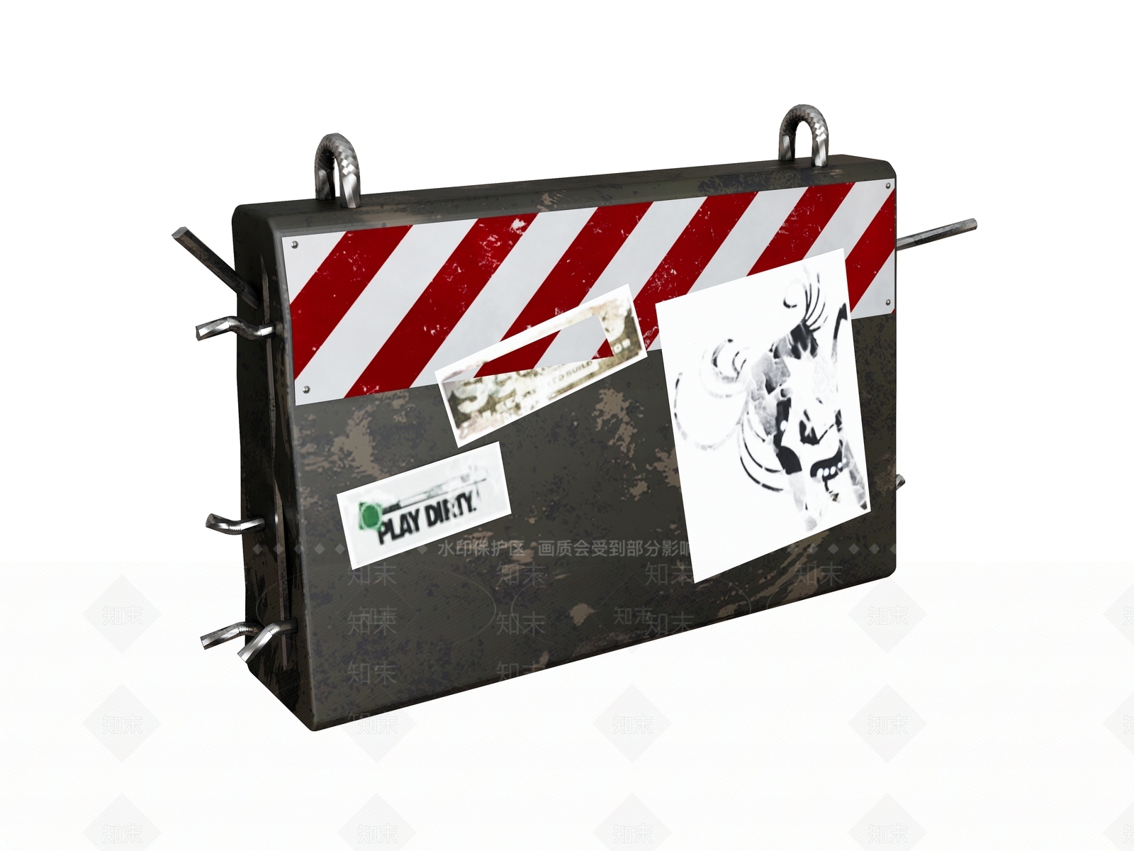 交通配件SU模型下载【ID:1184605725】
