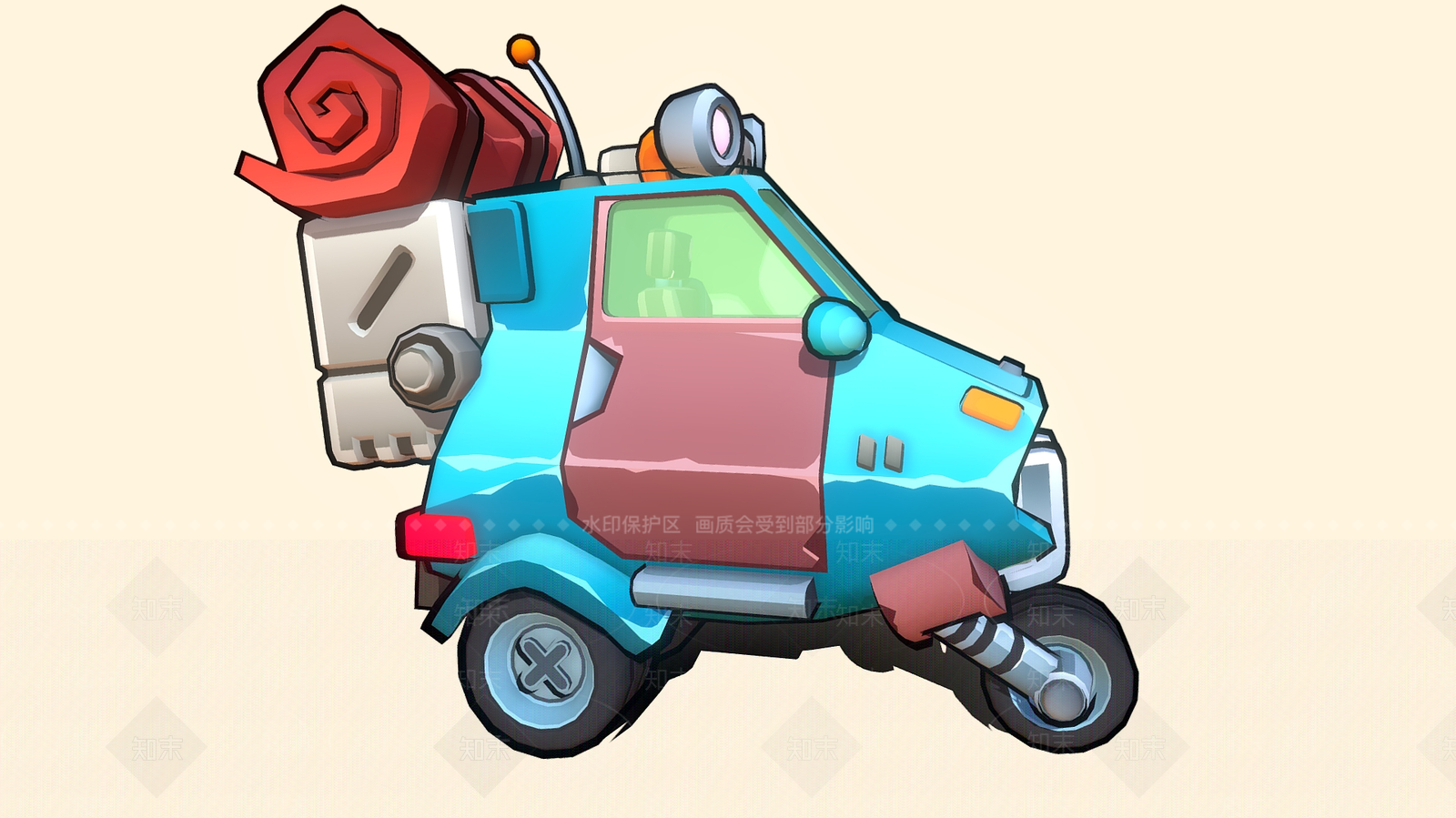 摩托车3D模型下载【ID:1184606011】